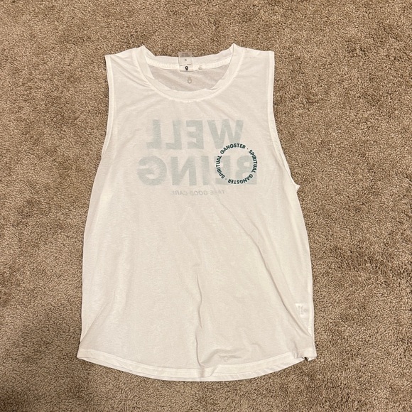 Spiritual Gangster Tops - Spiritual Gangster White Tank Top